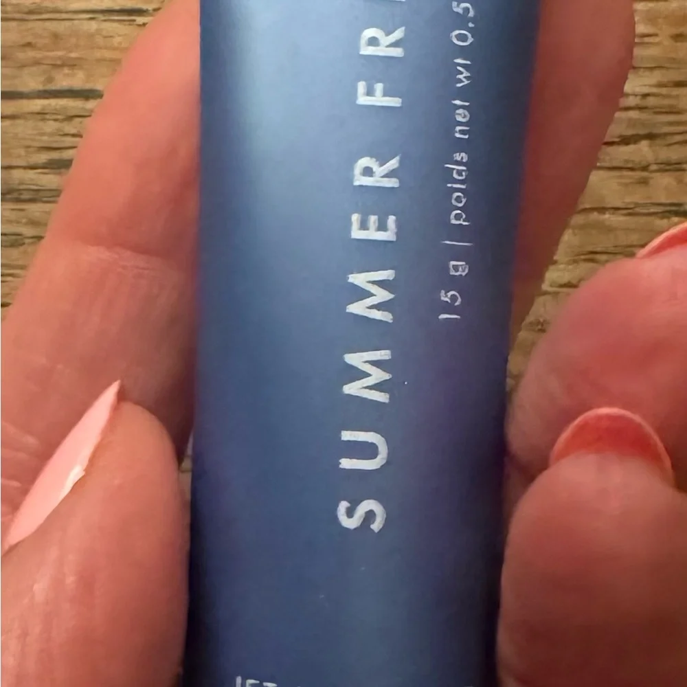 NWT Set of Summer Fridays Jet Lag Mask and Lip Butter Balm - Blue and Pink